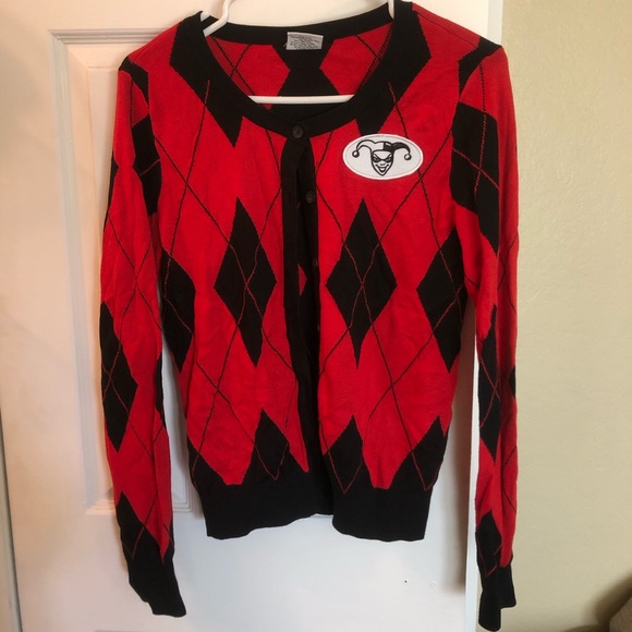 Hot Topic Harlequin Cardigan - Picture 2 of 4